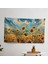 Vincent Van Gogh Ayçiçeği Duvar Sanatı - Canlı Renklere Sahip Ranforce Kumaş Duvar Örtüsü 1