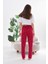 Kadın Yıldız Baskılı Yumuşak Dokulu Milans Yazlık Pijama Altı 5