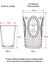Akrilik Pembe 6'lı Uzun Bardak & Su Meşrubat Bardağı 750 ml ( Büyük Boy & Cam Değildir ) 4