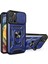 Apple iPhone 16 Pro Max Kılıf Pars Lens Yüzüklü Silikon - Lacivert Ynsmr 1