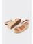 Taba Deri Kadın Espadril 3