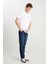 Texas Slim Fit Dar Kesim Normal Bel Dar Paça Gri Melanj Pamuklu Esnek Denim Jean Pantolon 1