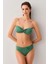 Metal Aksesuarlı Straplez Bikini Üst 3