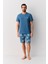 Pasific Erkek Şort Pijama Takımı 1