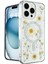 Apple iPhone 16 Pro Max Kılıf Daisy Simli Magsafe Kapak - Gümüş Ynsmr 1