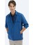 Indigo Regular Fit Dokuma Overshırt 3