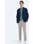 Lacivert Desenli Regular Fit Ceket 2