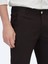 Kahverengi Dokuma Casual Pamuk Karışımlı Pantolon 3