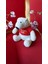 Vintage Coca Cola Mutlu Yıllar Temalı Peluş Ayıcık & 17 cm 2