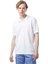 Erkek Beyaz Classic Fit Kısa Kollu Triko 1