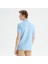 Erkek Mavi Slim Fit Kısa Kollu Polo 2
