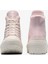 Chuck Taylor All Star Lugged Heel Unisex Pembe Deri Platform Bot 3