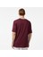 Erkek Bordo Oversize T-Shirt 2