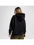 Classic Kadın Oversized Fit Siyah Hoodie 3