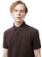 Erkek Kahverengi Slim Fit Kısa Kollu Polo 4