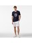 Erkek Lacivert Standart Fit Kısa Kollu Baskılı T-Shirt 3