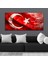 Yatay Saatli Yandan Vatan Temalı Cam Tablo YSYV028 3