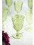 Akrilik Yeşil Tekli Kadeh & Su Meşrubat Kahve Yanı Bardağı 450 ml ( Cam Değildir ) 1