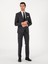 Erkek Füme Slim Fit %100 Yün Klasik Takım Elbise 50304078-VR058 1