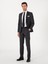Erkek Füme Slim Fit %100 Yün Klasik Takım Elbise 50304078-VR058 4