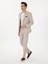 Erkek Bej Slim Fit Yün Takım Elbise 50300462-VR011 4
