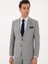 Erkek Açık Gri Slim Fit Yün Takım Elbise 50300485-VR001 3