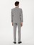 Erkek Açık Gri Slim Fit Yün Takım Elbise 50300485-VR001 5