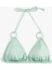 Aksesuar Detaylı Boyundan Bağlamalı Üçgen Bikini Üstü 1