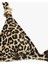 Aksesuar Detaylı Leopar Desenli Bralet Bikini Üstü 3