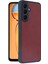Samsung Galaxy A36 Kılıf Aras Deri Kapak - Bordo Nrmsa 3