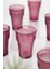 Akrilik Mürdüm Tekli Uzun Bardak & Su Meşrubat Bardağı 400 ml ( Cam Değildir ) 3