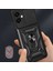 Samsung Galaxy A06 Kılıf Pars Lens Yüzüklü Silikon - Siyah Ynsmr 2