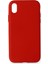 Apple iPhone Xr Kılıf Nano Içi Kadife Silikon - Kırmızı Nrmsa 1