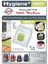 Rowenta Hygiene+Pamuk Çiçği Kokulu Toz Torbası 4lü 2