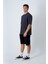 Bisiklet Yaka Oversize T-Shirt Lacivert 4