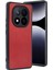 Xiaomi Redmi Note 14 Pro 4g Kılıf Aras Deri Kapak - Kırmızı Nrmsa 1