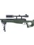 Mauser Licensed Type 96 Airsoft Bolt Action High Power Sniper Yeşil 5