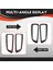 Araba Sol Sağ Taraf Gösterge Paneli Havalandırma Kapağı Trim Dekorasyonu Karbon Fiber Rengi Byd Seal / Byd Atto 4 (Yurt Dışından) 5