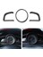Mazda 3 Axela 2014-2018 Için Karbon Fiber Dashboard Iç Enstrüman Çerçeve Kapak Trim (Yurt Dışından) 3