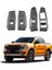Ford Ranger Everest 2023 Için Araba Pencere Camı Kaldırma Düğmesi Anahtarı Kapağı Trim Kapı Kol Dayama Paneli Karbon Fiber (Yurt Dışından) 5