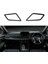 Mitsubishi Outlander 2022 2023 Için Karbon Fiber Dashboard Hava Çıkış Havalandırma Ayar Kapağı Etiket Dekorasyon Çerçeve Rhd (Yurt Dışından) 4