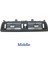 Araba Dashboard Merkezi Taze Hava Havalandırma Izgarası Çıkışı Bmw 6 Serisi Için F06 F12 F13 630 635 640 645 650 64229197486 (Yurt Dışından) 5