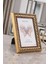 Porto Camlı Resim Çerçevesi Tek'li Gold Kabartma Ayarlanabilir Ayaklı-Duvara Asılabilir 15 x 21 cm 1