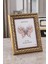 Porto Camlı Resim Çerçevesi Tek'li Gold Kabartma Ayarlanabilir Ayaklı-Duvara Asılabilir 15 x 21 cm 3