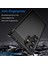 Samsung Galaxy S25 ile Uyumlu Brushed Carbon Fiber Silikon Kılıf - Siyah AL3332 2