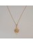 Gold Pirinç Zirkon Taşlı Sirius Yıldız Kolye 2