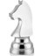 Chess Knight Nickel 25 x 52 cm 1