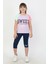 Kız Çocuk Sweet Baskılı Reglan Kol Taytlı Takım - 23400 1