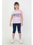 Kız Çocuk Sweet Baskılı Reglan Kol Taytlı Takım - 23400 4