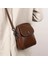 Hakiki Deri Omuz Küçük Çanta Yeni Kadın Crossbody Çanta Moda Çok Katmanlı Cep Telefonu Çantası (Yurt Dışından) 2